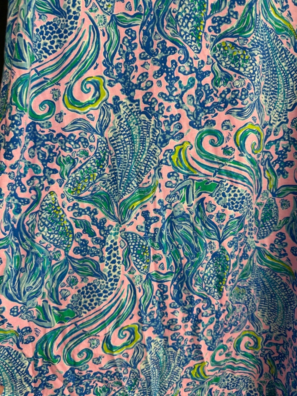 Lilly Pulitzer LELA HENLEY TANK DRESS - Lilac Rose Mermaid - Picture 9 of 9